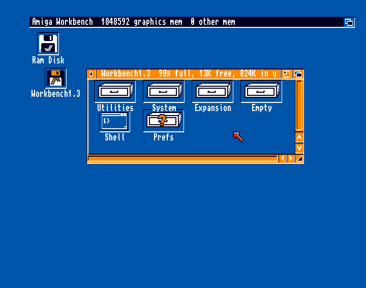 Amiga workbench 3.1 install disk