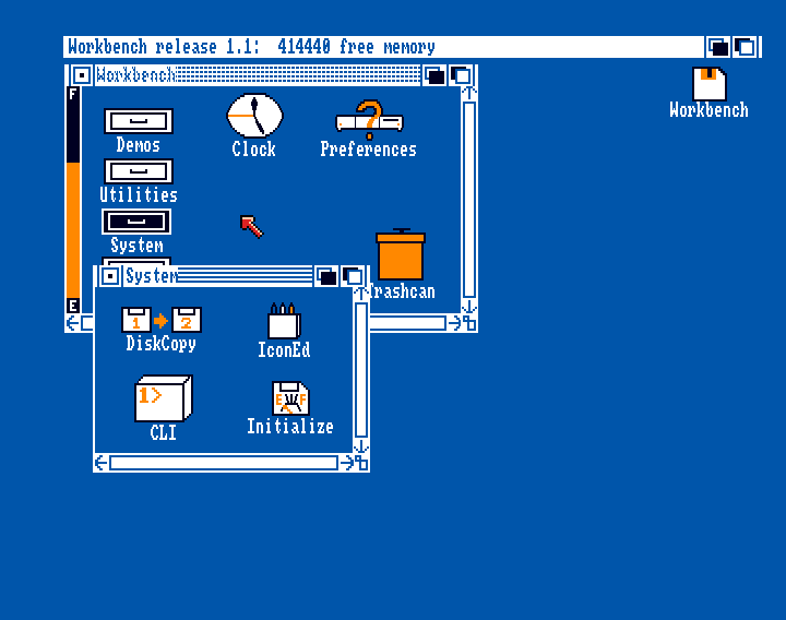 Amiga Workbench 1.3 Rom