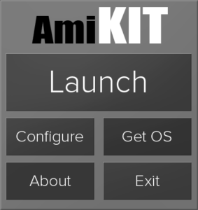 The AmiKit X launcher